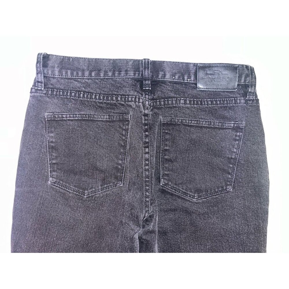 LRL‎ Lauren Jeans Co Size 8 Ralph Lauren Black Jeans 32X30 Classic Bootcut